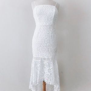 White Lace Dress NWT